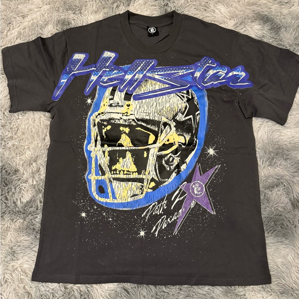 Hellstar The Cowboys Gray Tee Mens Size Large